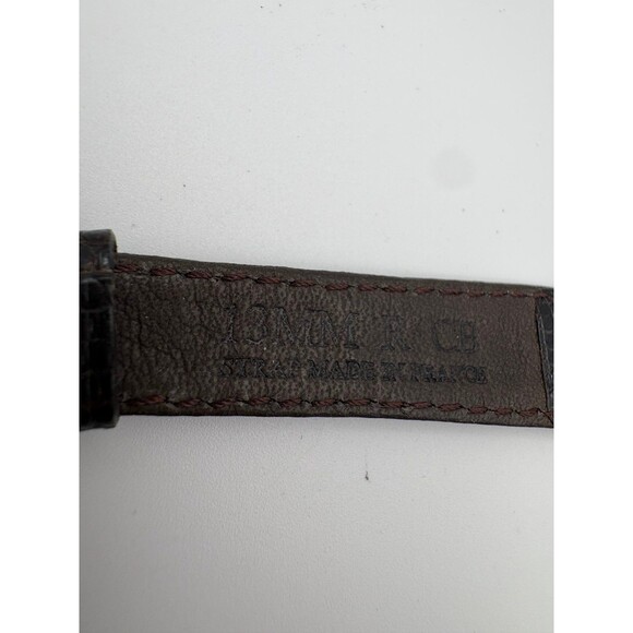 Authentic Gucci 13mm Lizard Skin Leather Watch Strap main image 7